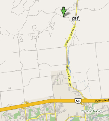 Sugar shack map